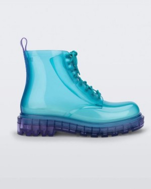 Botas Melissa Coturno Clear Lilac/Blue Portugal | QHGI78065