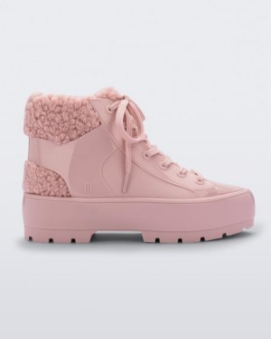 Botas Melissa Fluffy Sneaker Rosa Portugal | MFZH26945