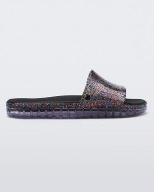 Chinelos Melissa Beach Glitter/Clear Portugal | IWXL02483