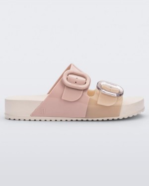 Chinelos Melissa Cozy Beige/Pink Portugal | AQPE67834