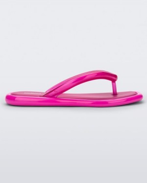 Chinelos de Dedo Melissa Airbubble Flip Flop Rosa Escuro Portugal | MKQT79403