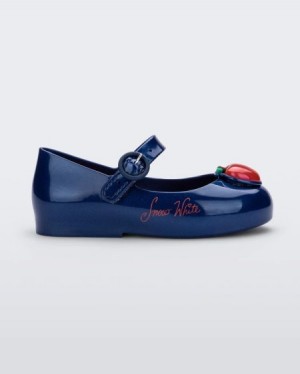 Flats Mini Melissa Sweet Love Princess Bebé Metallic Blue/Red Portugal | IGCZ15620