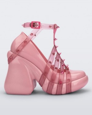 Platforms Melissa Punk Love Heel Rosa Portugal | HOGX57986