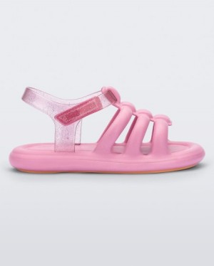 Sandálias Mini Melissa Freesherman Bebé Rosa Portugal | HLXG13790