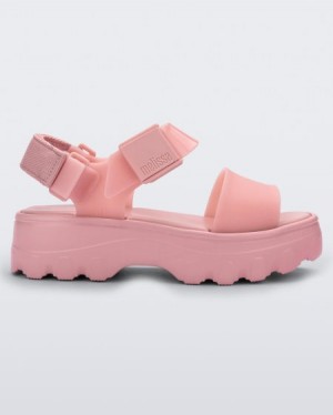 Sandálias Melissa Kick Off Sandal Pink/Pink Portugal | CVOM97352