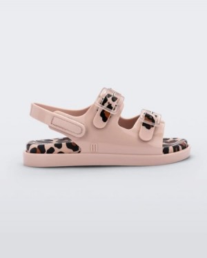 Sandálias Mini Melissa Largos Sandal Bebé Pink/Brown Portugal | DFZQ18027