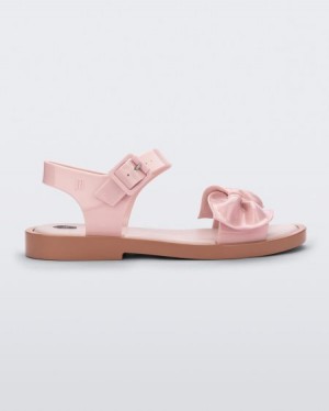 Sandálias Melissa Tie Mar Sandal Beige/Pink Portugal | FHUY70984