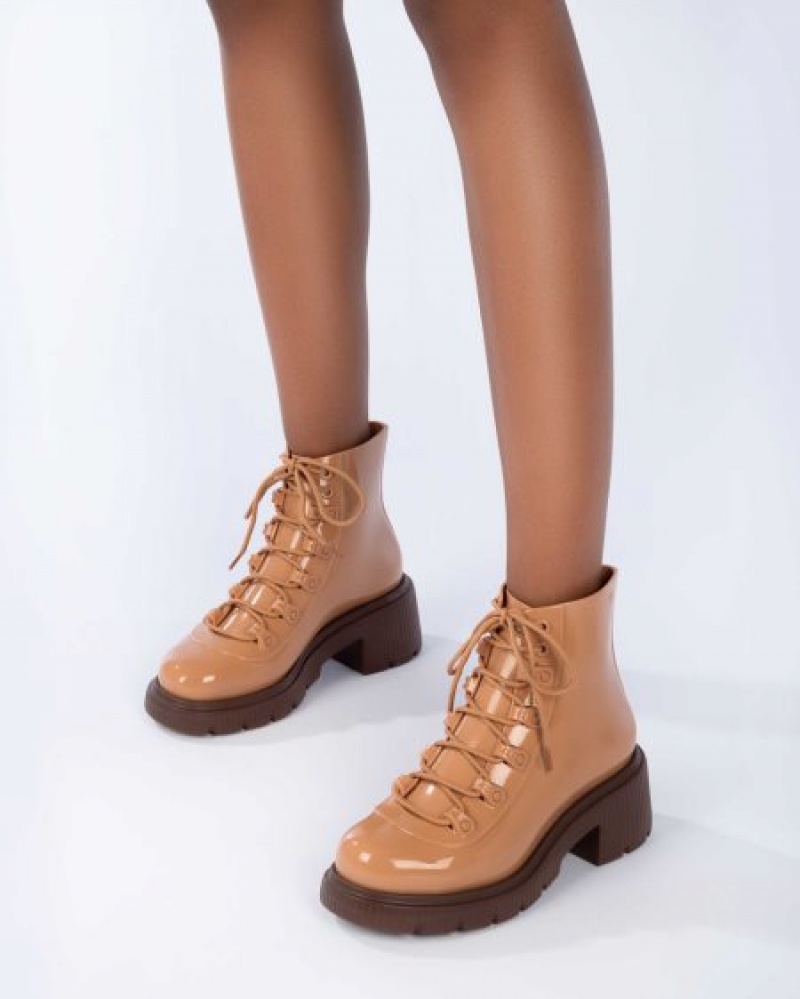 Botas Melissa Cosmo Bronze/Beige Portugal | FNJV59246