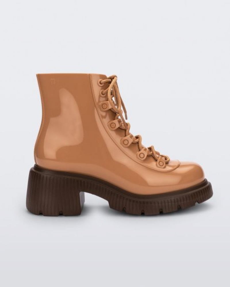 Botas Melissa Cosmo Bronze/Beige Portugal | FNJV59246