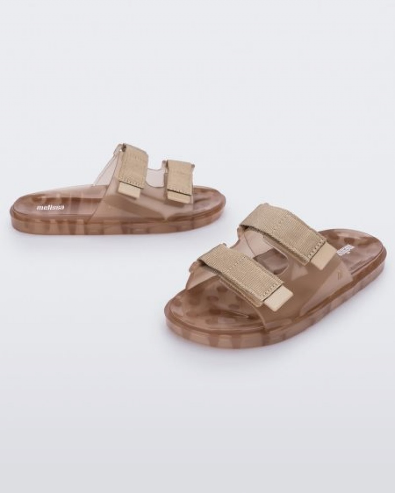 Chinelos Melissa Brave Largos Sandal Marrom Portugal | ZMQA72963