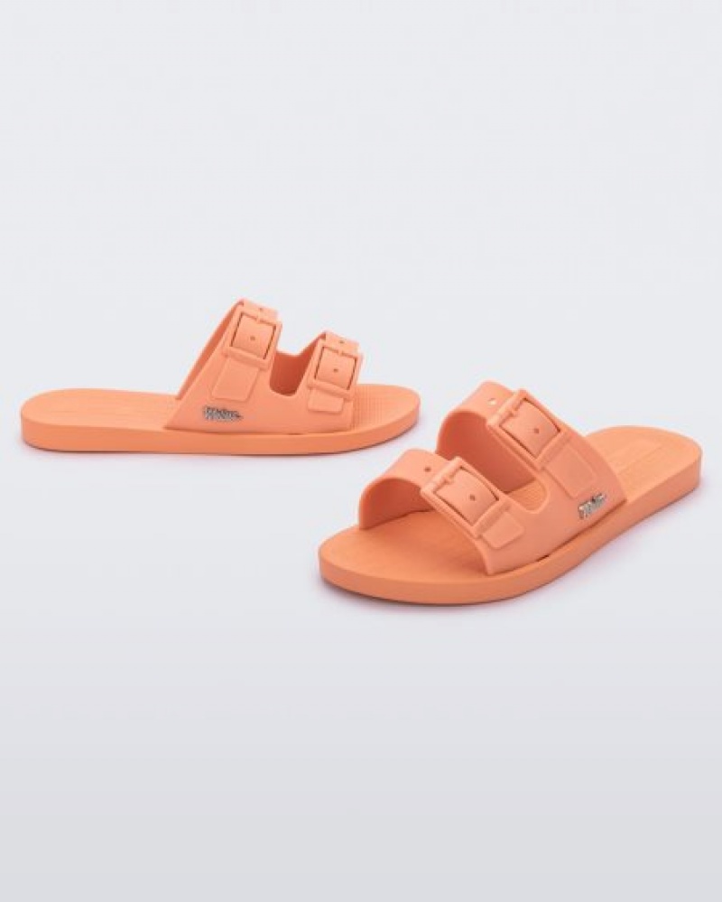 Chinelos Melissa Sun Malibu Laranja Portugal | UPLN73468