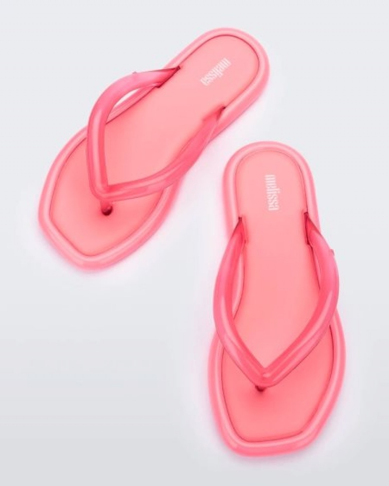 Chinelos de Dedo Melissa Airbubble Flip Flop Rosa Portugal | RZAY58916