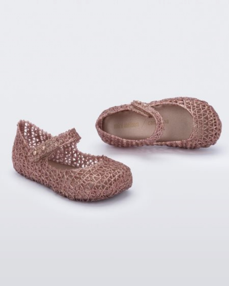 Flats Mini Melissa Campana Bebé Rosa Portugal | VFBL29375