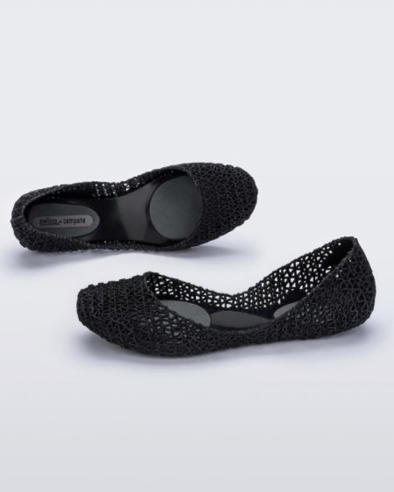 Flats Melissa Campana Pretas Portugal | KQSC10489