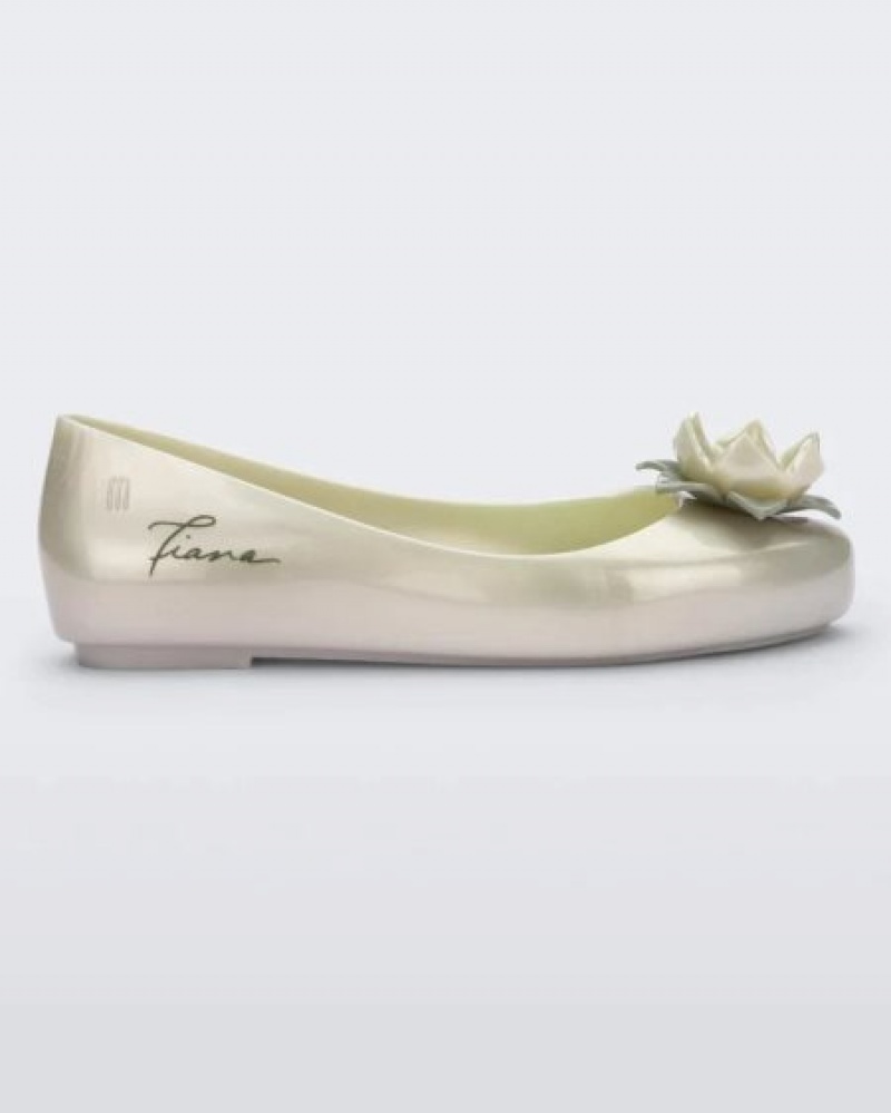 Flats Mini Melissa Sweet Love Princess Criança Verdes Portugal | DPXI39856