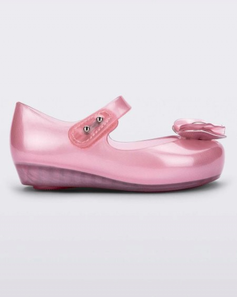 Flats Mini Melissa Ultragirl Bebé Rosa Portugal | QJCA04871