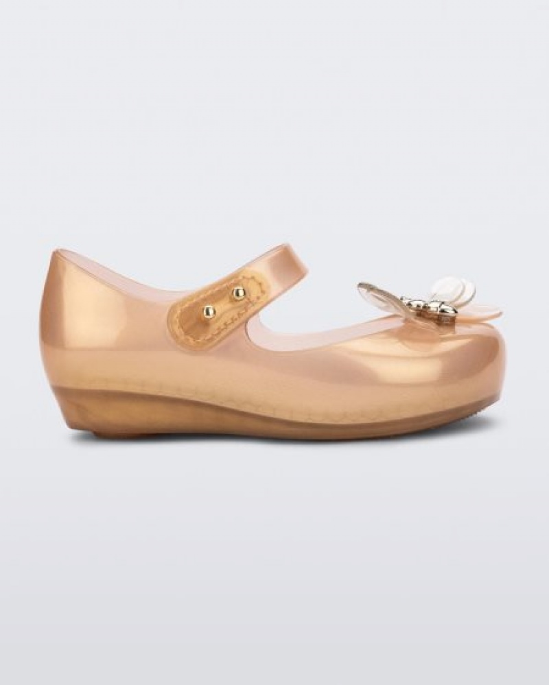 Flats Mini Melissa Ultragirl Bugs Bebé Laranja Portugal | VNRF40538