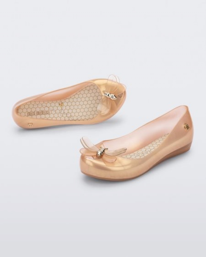 Flats Mini Melissa Ultragirl Bugs Criança Laranja Portugal | JZDC02937