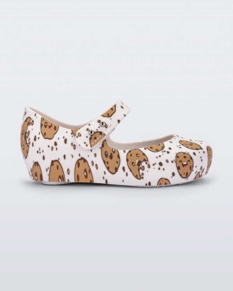 Flats Mini Melissa Ultragirl Candy Bebé White/Beige Portugal | KCVI40926