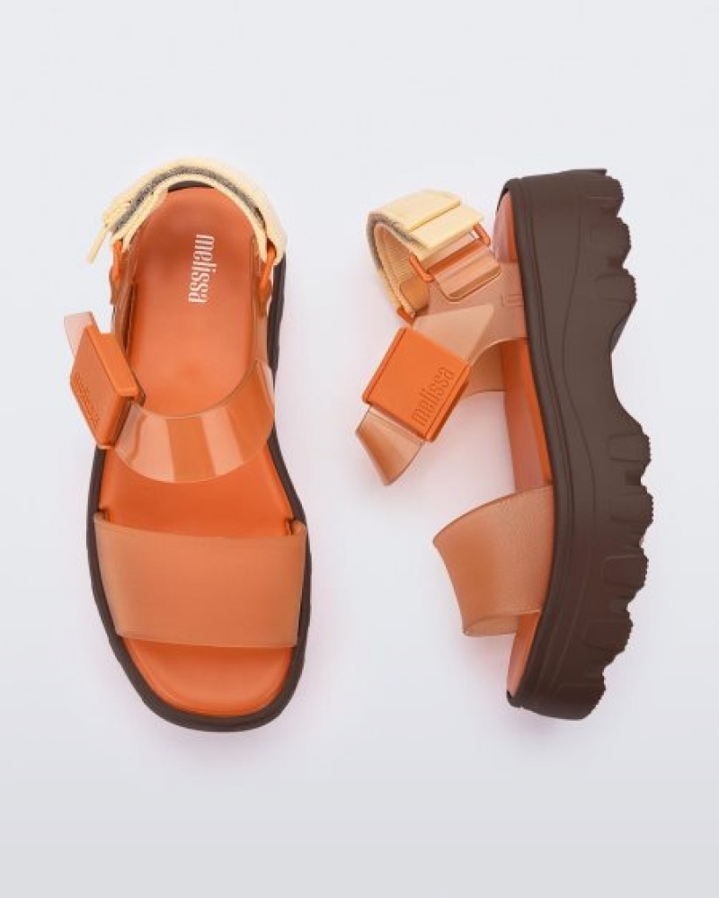 Platforms Melissa Kick Off Sandal Laranja Portugal | NEHU25416