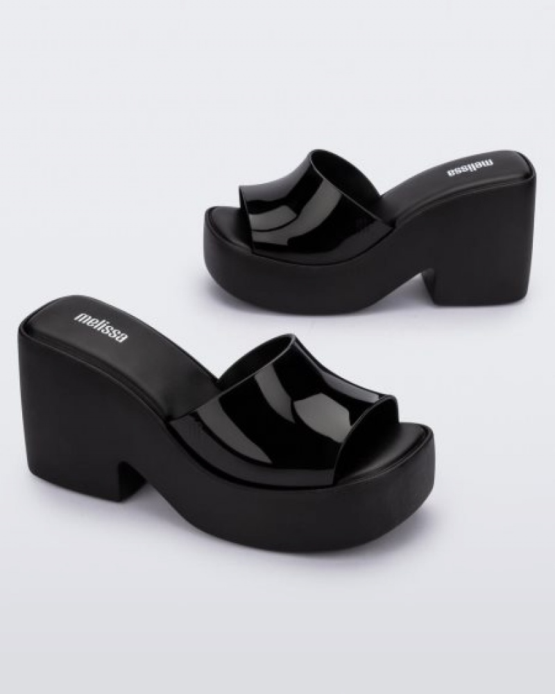 Platforms Melissa Posh Pretas Portugal | LKJI63489