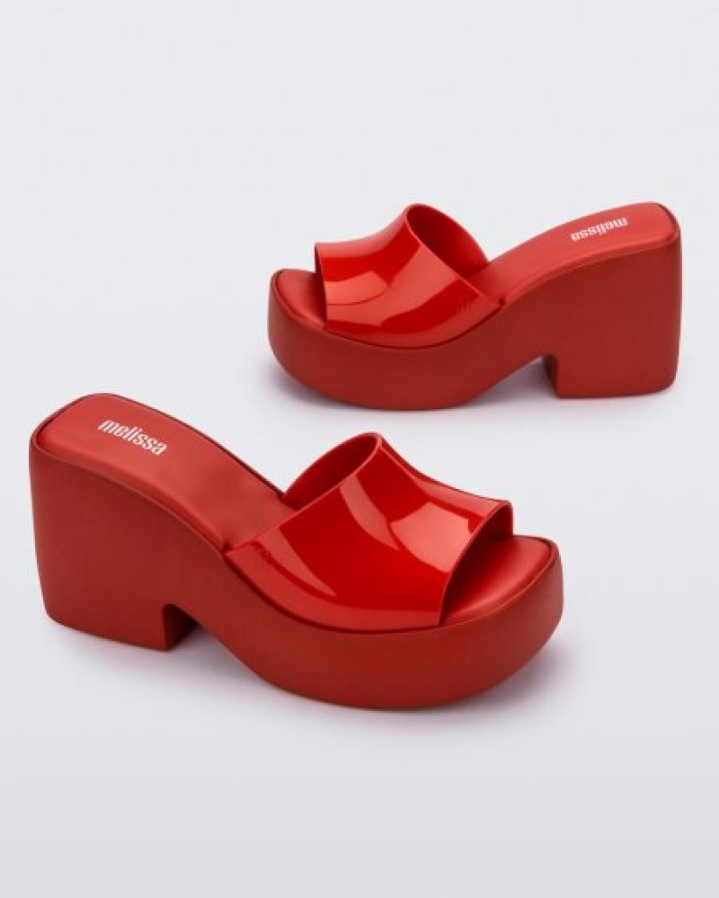 Platforms Melissa Posh Vermelhas Portugal | PNJW24657