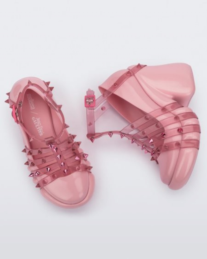 Platforms Melissa Punk Love Heel Rosa Portugal | HOGX57986