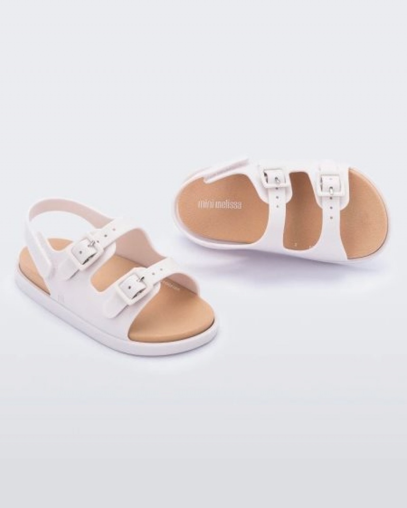 Sandálias Mini Melissa Largos Sandal Bebé Bege Portugal | DLSE14089