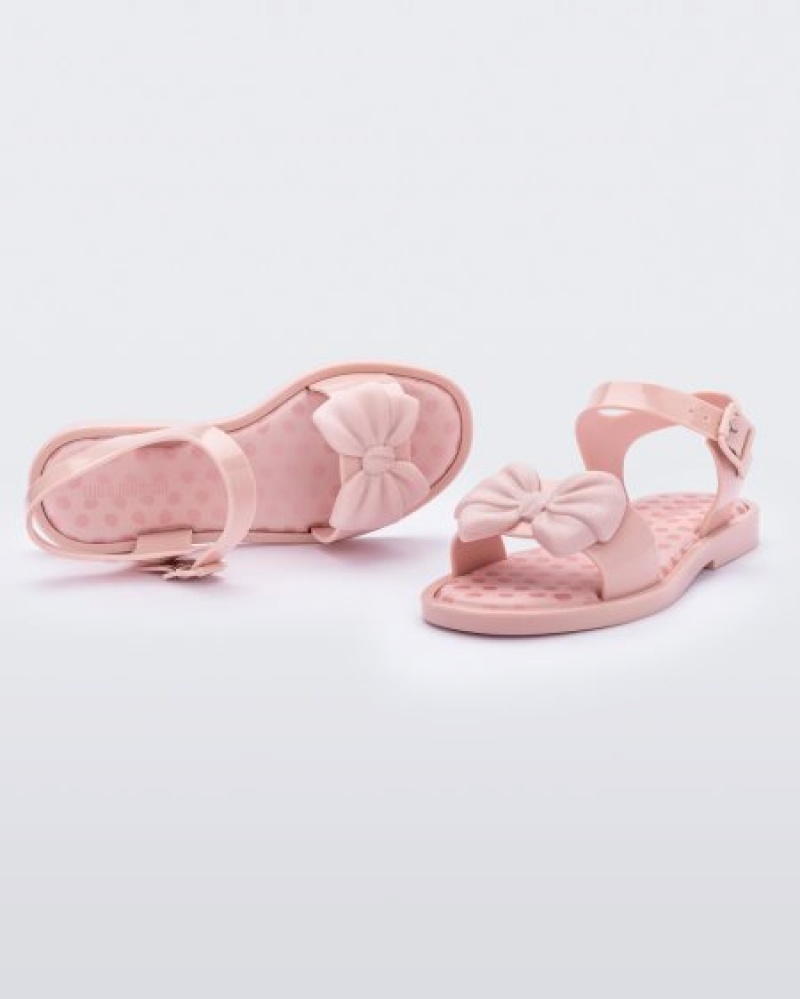 Sandálias Mini Melissa Mar Princess Criança Rosa Portugal | HAFJ72546