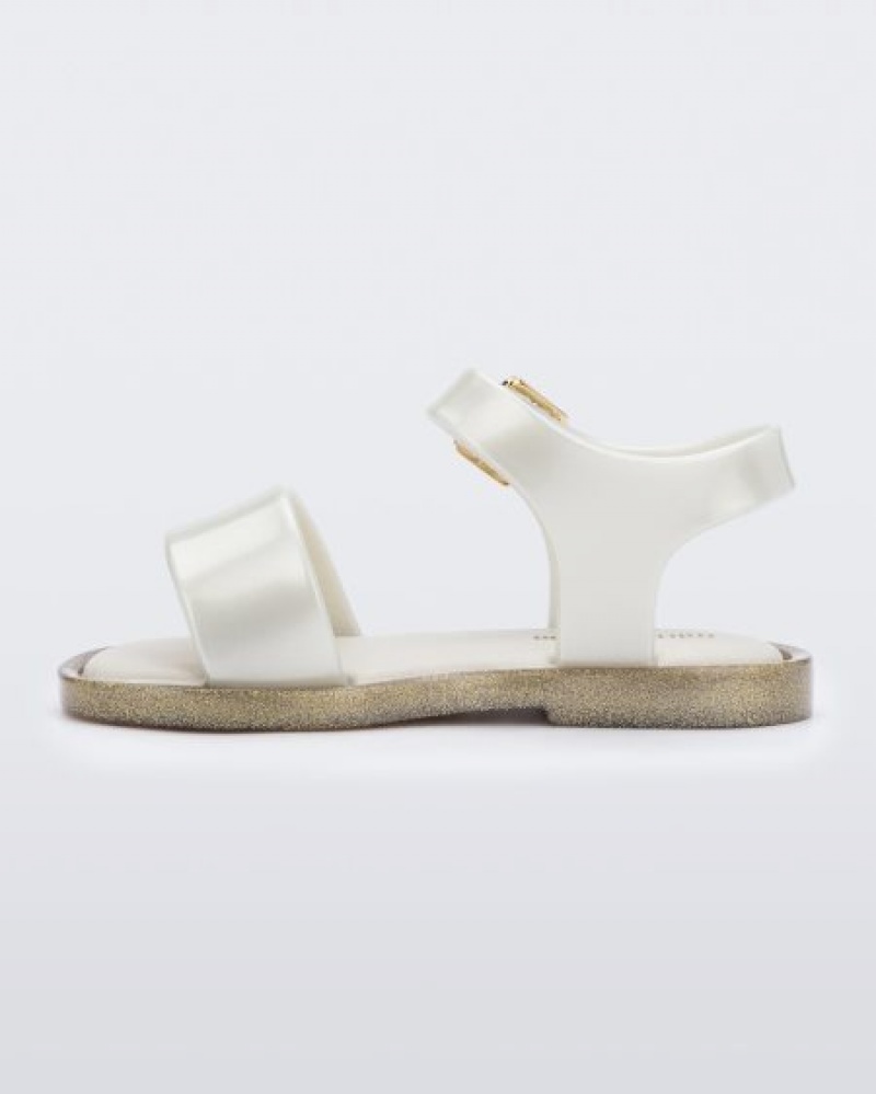 Sandálias Mini Melissa Mar Sandal Bebé Branco Portugal | FXIU97204