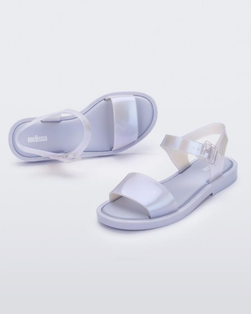 Sandálias Melissa Mar Sandal Lilack/Blue Pearl Portugal | GCKZ49867