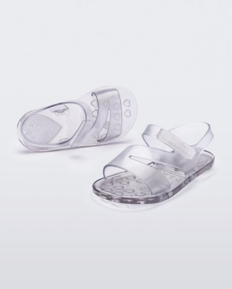 Sandálias Mini Melissa Paris Bebé Clear Portugal | FETL35871