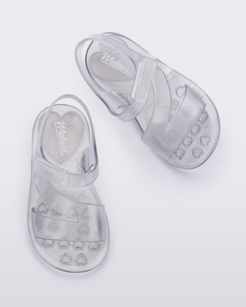 Sandálias Mini Melissa Paris Bebé Clear Portugal | FETL35871