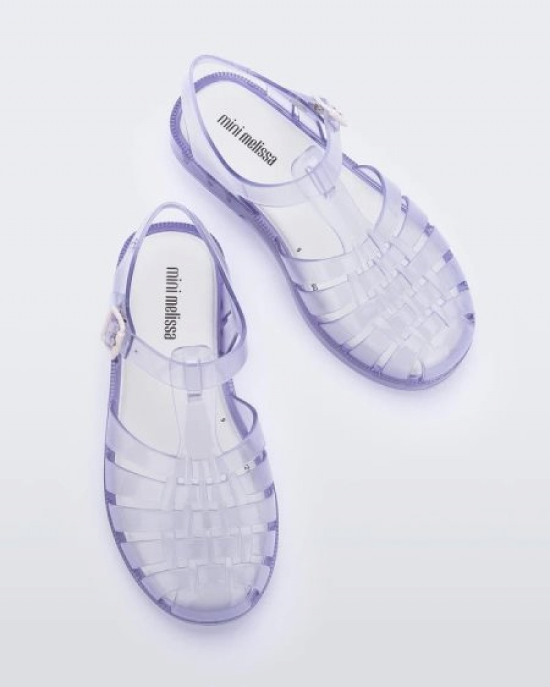 Sandálias Mini Melissa Possession Criança Clear Portugal | EQJH92587