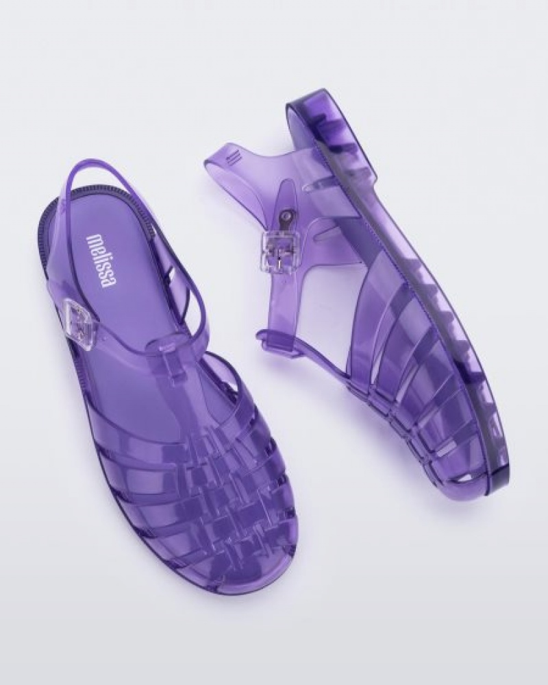 Sandálias Melissa Possession Lilac Clear Portugal | FCPS59604