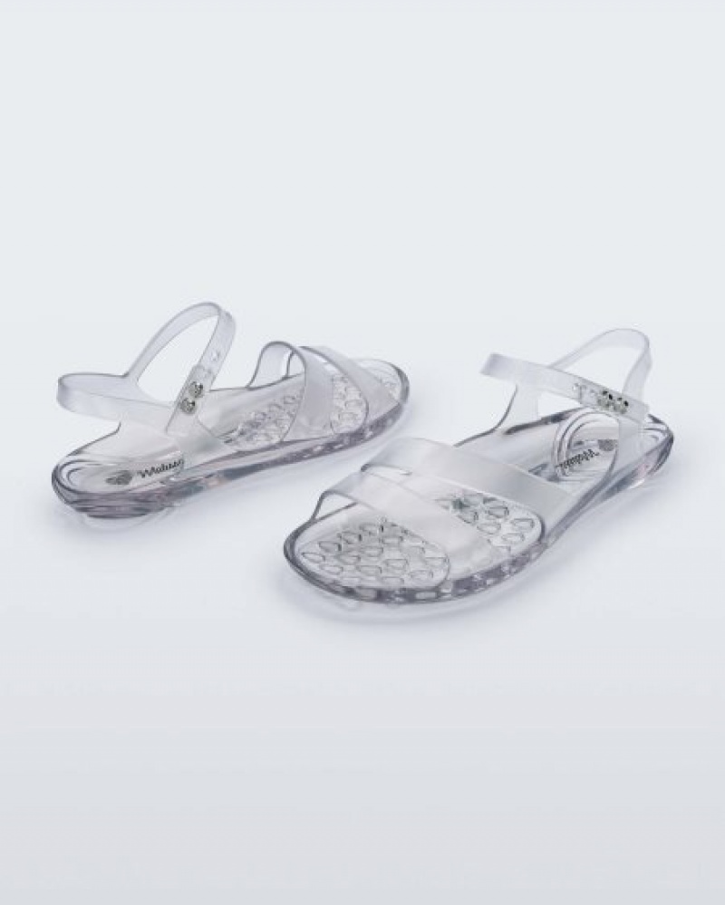 Sandálias Melissa Real Jelly Sandal Clear Portugal | NZPH24619