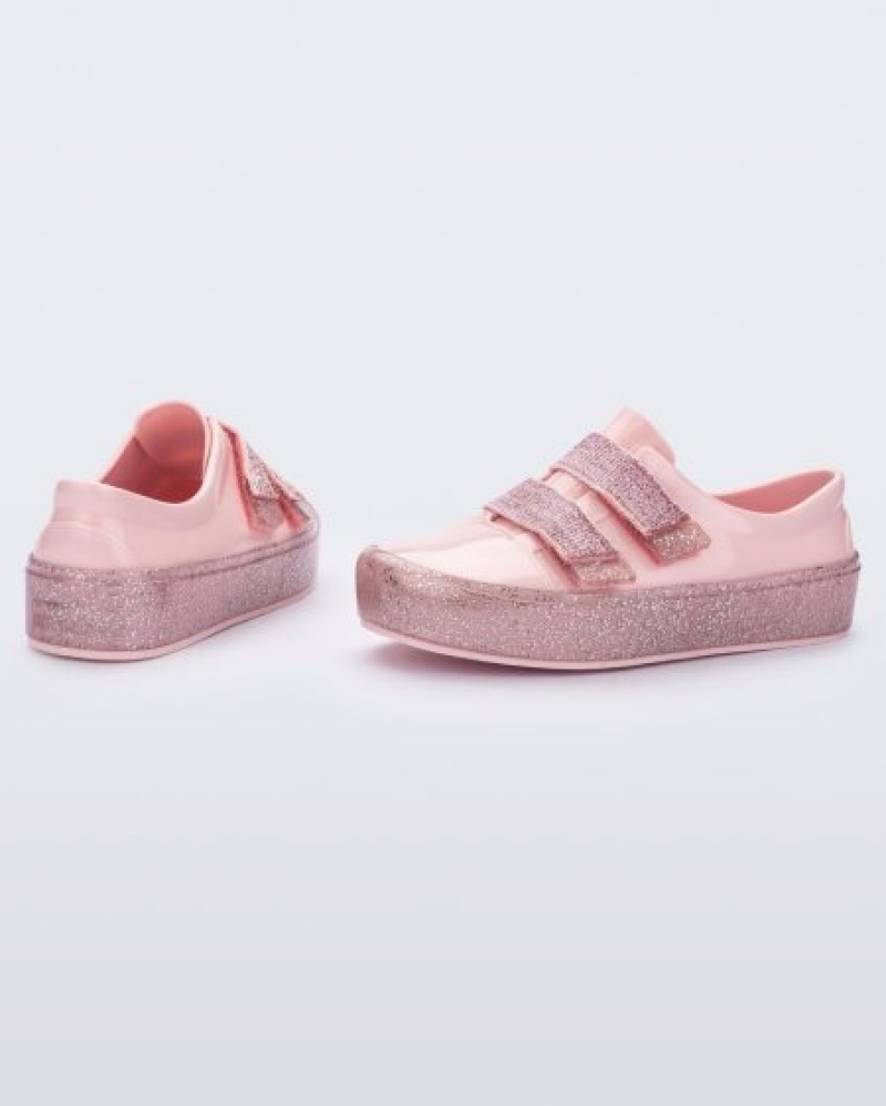 Sapatilhas Mini Melissa Beanny Bugs Criança Pink/Pink Glitter Portugal | NGRC37168