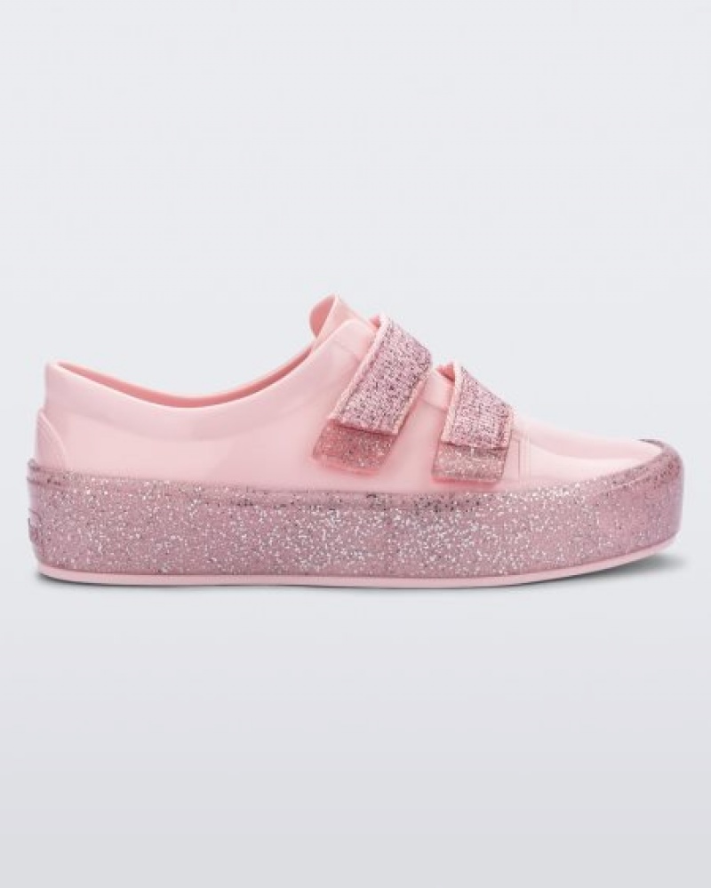 Sapatilhas Mini Melissa Beanny Bugs Criança Pink/Pink Glitter Portugal | NGRC37168