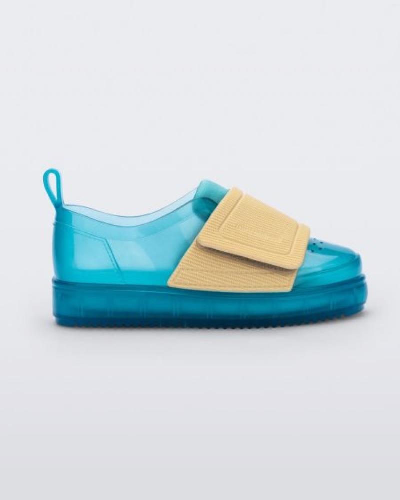 Sapatilhas Mini Melissa Jelly Pop Sneaker Bebé Blue/Yellow Portugal | JHNT47981