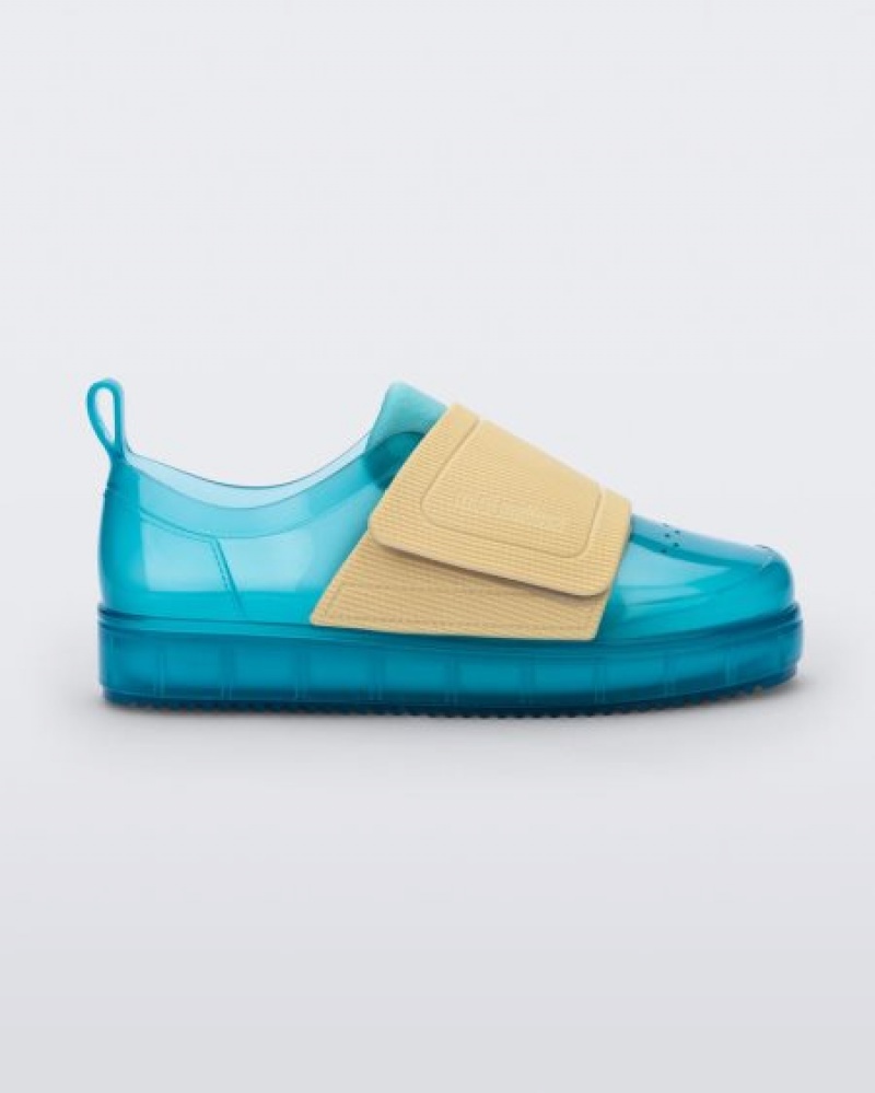 Sapatilhas Mini Melissa Jelly Pop Sneaker Criança Blue/Yellow Portugal | BPLQ26415