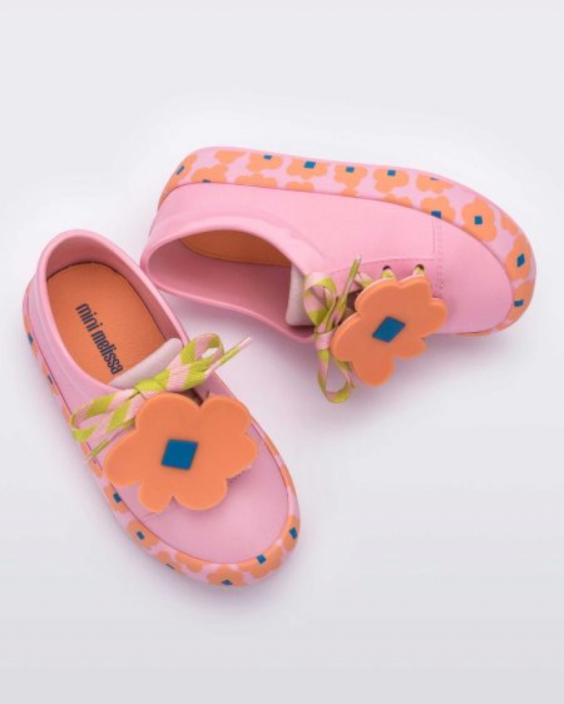 Sapatilhas Mini Melissa Street Bebé Rosa Portugal | KEQF62857