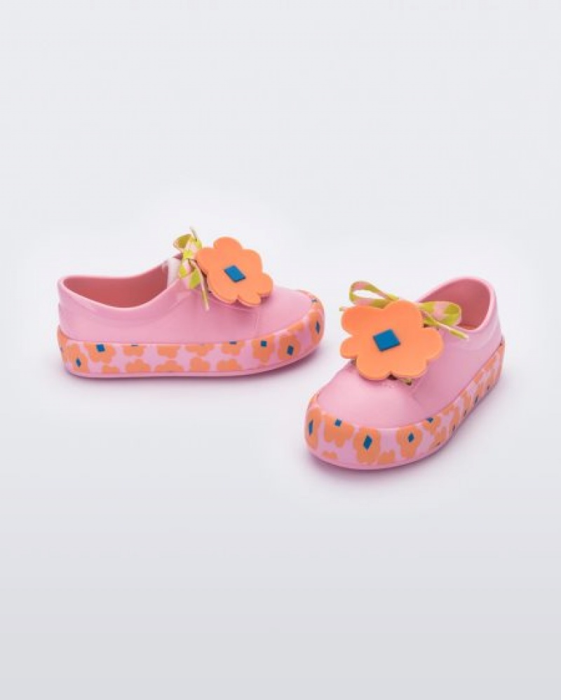 Sapatilhas Mini Melissa Street Bebé Rosa Portugal | KEQF62857