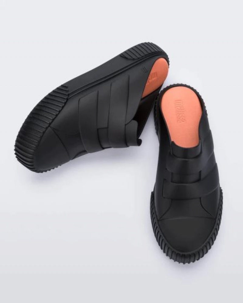 Sapatos Mules Melissa Lane Black/Orange Portugal | VIYS16928