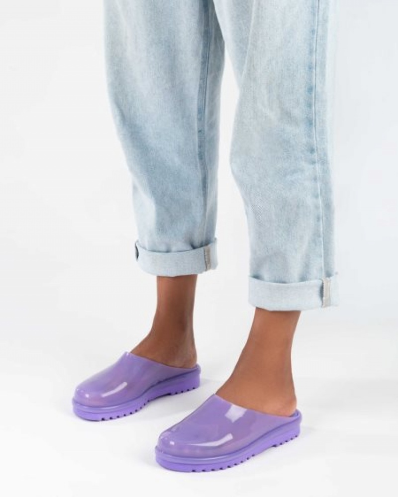 Sapatos Mules Melissa Smart Clog Lilac Portugal | KXYJ30984